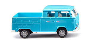 102-031404 - H0 - VW T2 Doppelkabine - eisblau